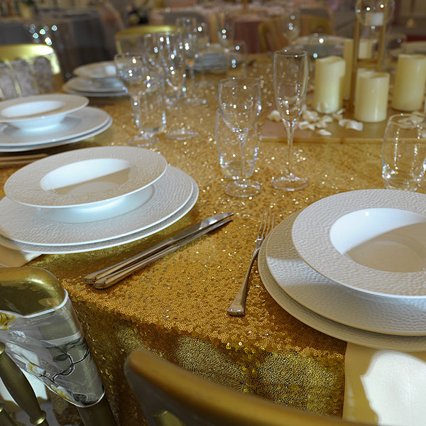 Martello Fine White China Hire