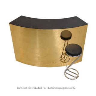 Curved Gold Starlight Bar Unit