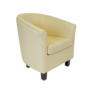 Club Chair Cream Leather