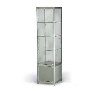Tallboy Showcase With Cabinet