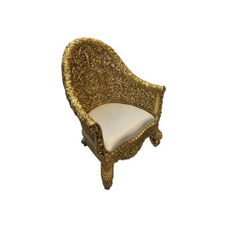 Ornate Gold Chair