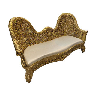 Ornate Gold Sofa