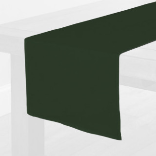 Forest Green Fabric Table Runner