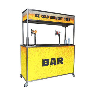Draught Mobile Bar Dispenser Unit