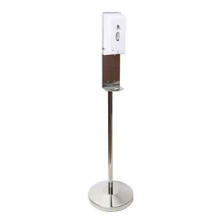 Freestanding Hand Sanitiser Dispenser Chrome Stand