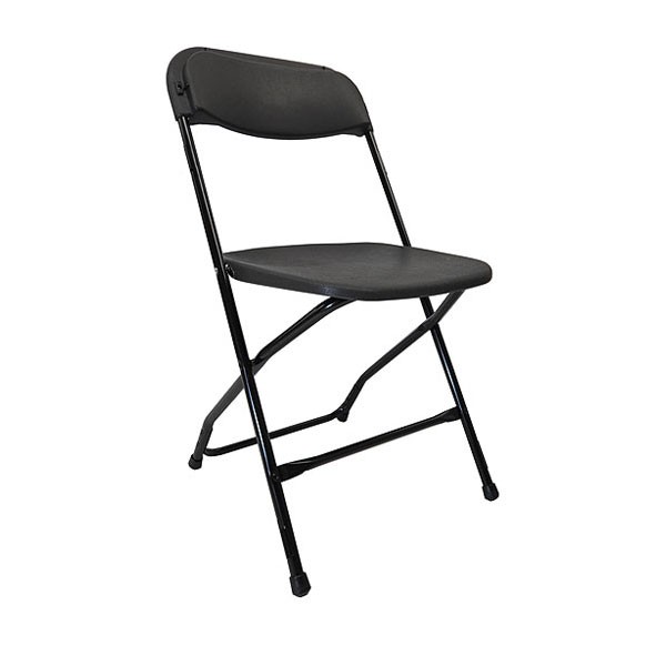 Black Folding Chair 