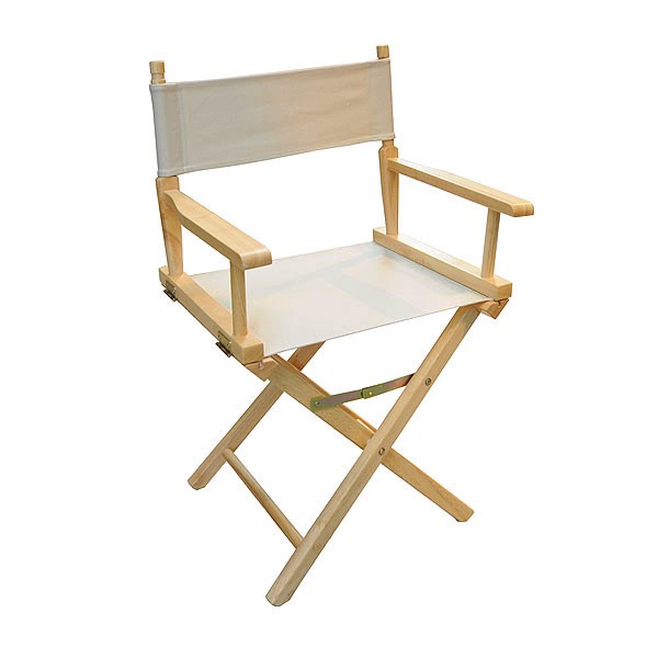 Natural Directors Chair Event Hire UK